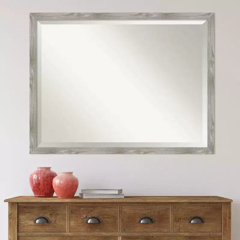 Miroir mural à cadre carré