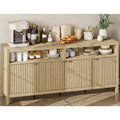 Buffet console moderne cannelé