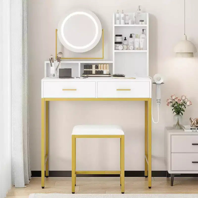 Coiffeuse réglable