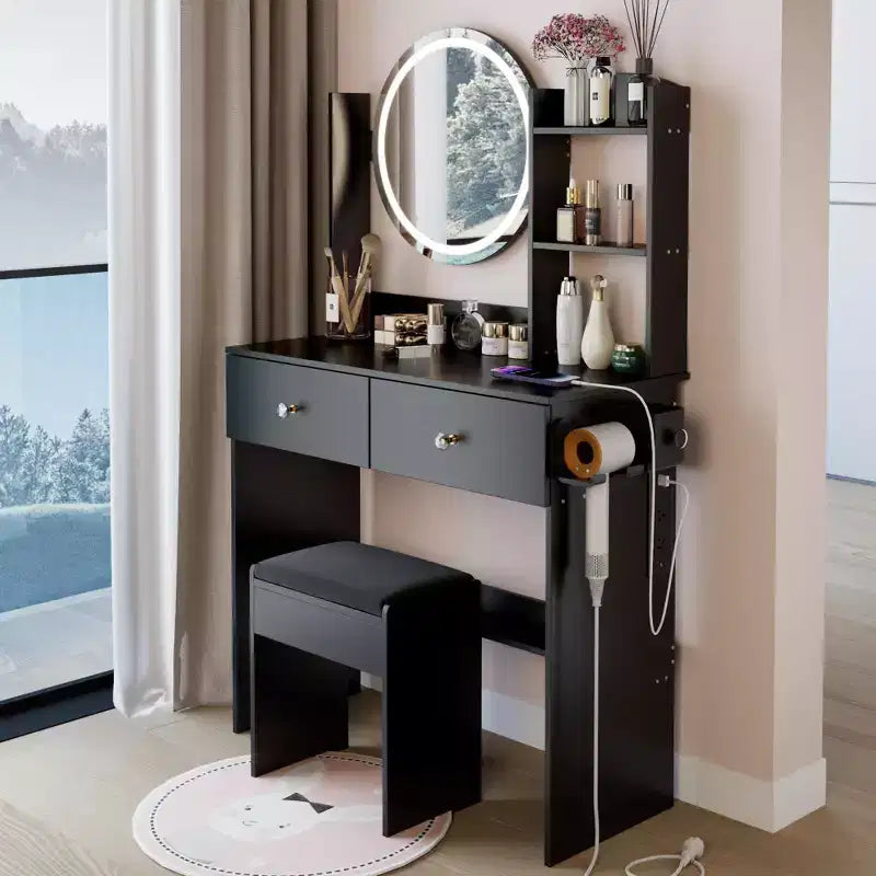 Coiffeuse de rangement moderne
