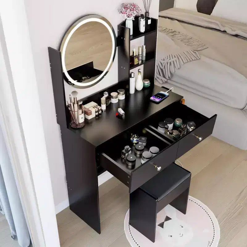 Coiffeuse de rangement moderne