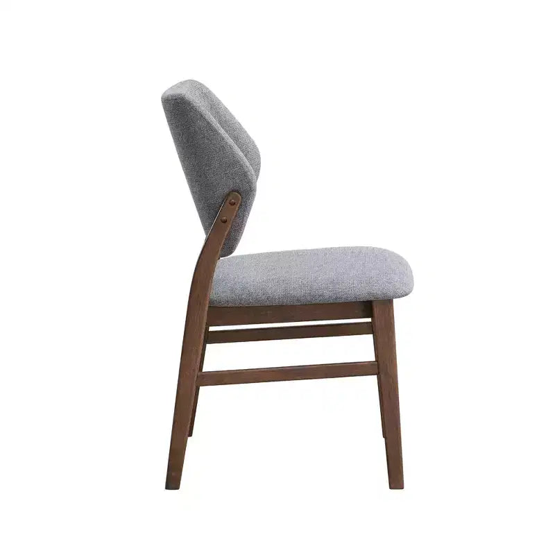 Chaises de salle à manger contemporaines en bois d'hévéa