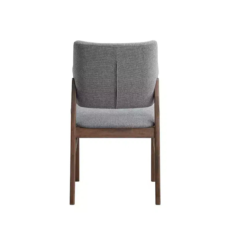 Chaises de salle à manger contemporaines en bois d'hévéa