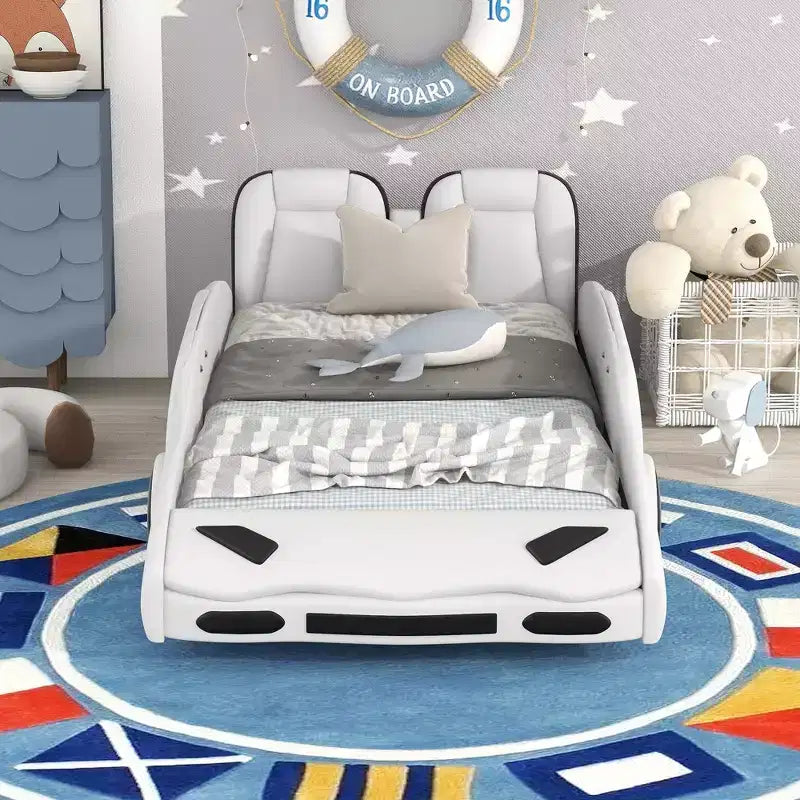 Lit de course pour enfants taille simple