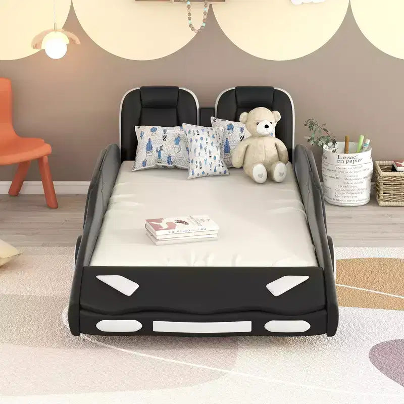 Lit de course pour enfants taille simple