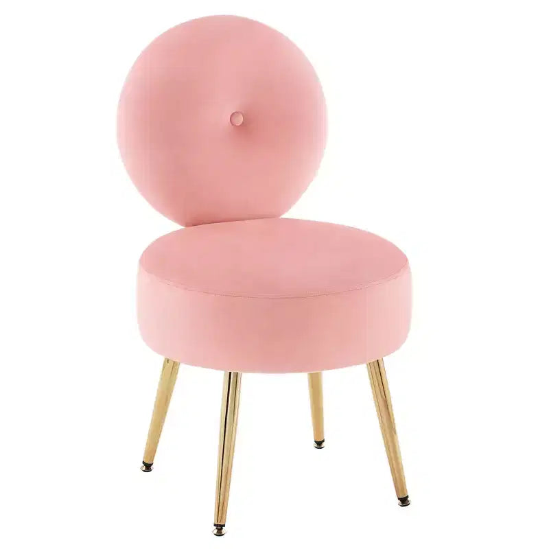 Tabouret de coiffeuse en velours