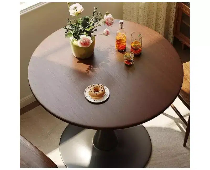 Table à manger ronde moderne