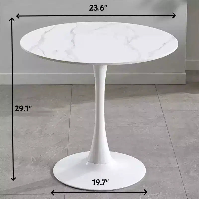 Table à manger ronde moderne