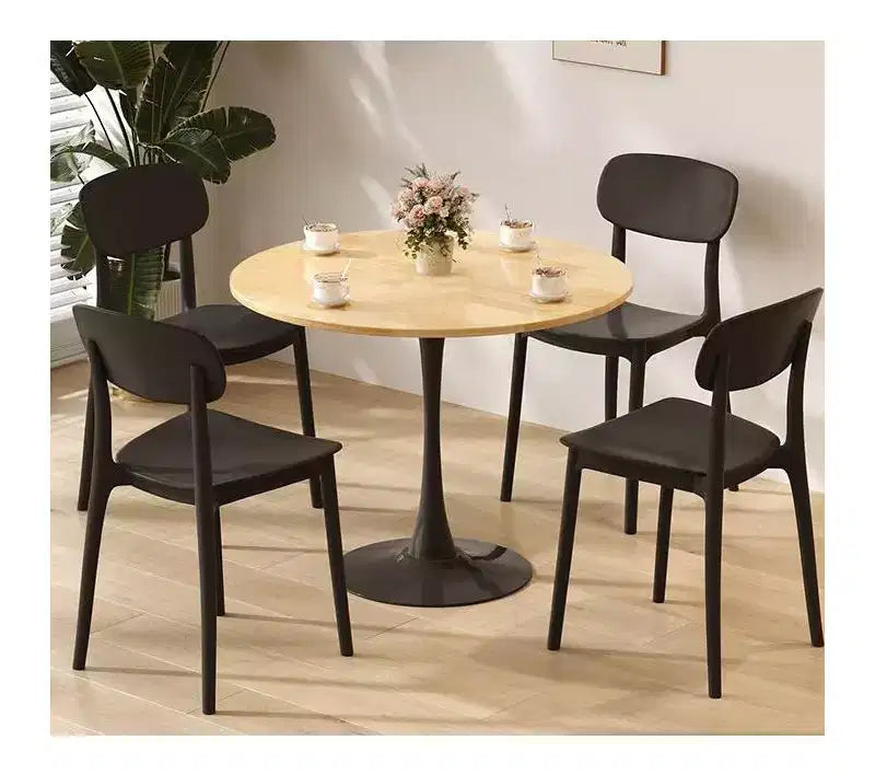 Table à manger ronde moderne