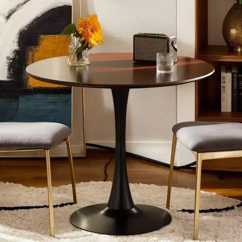 Table à manger ronde moderne