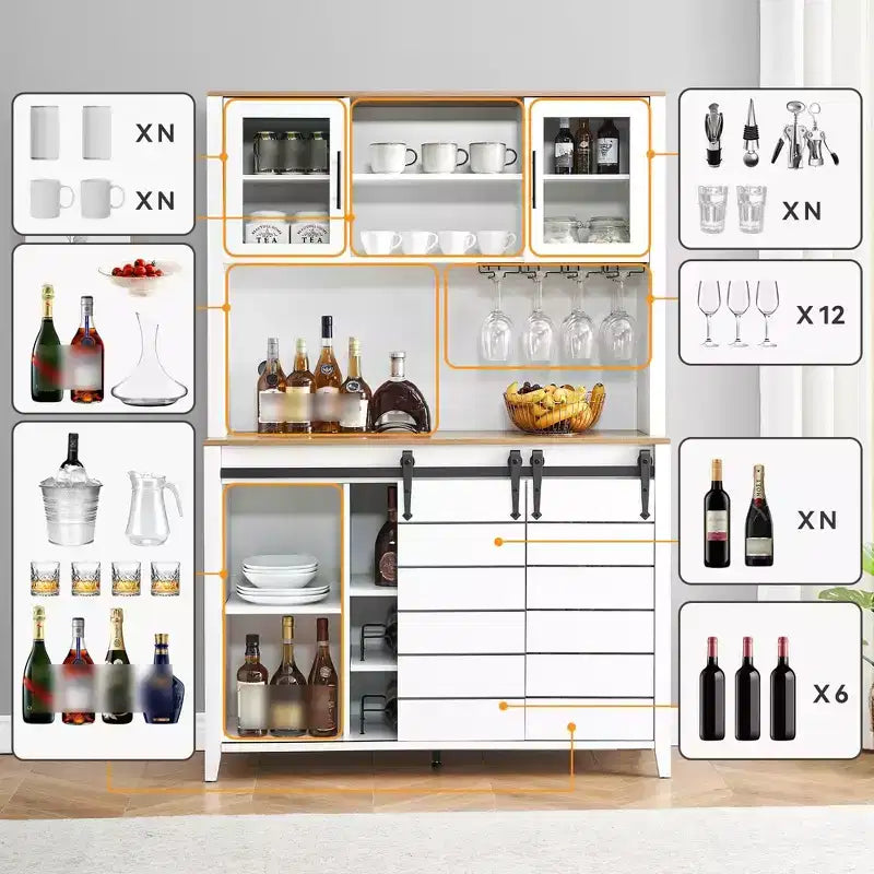 Meuble-bar à café autonome
