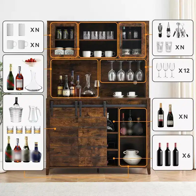 Meuble-bar à café autonome