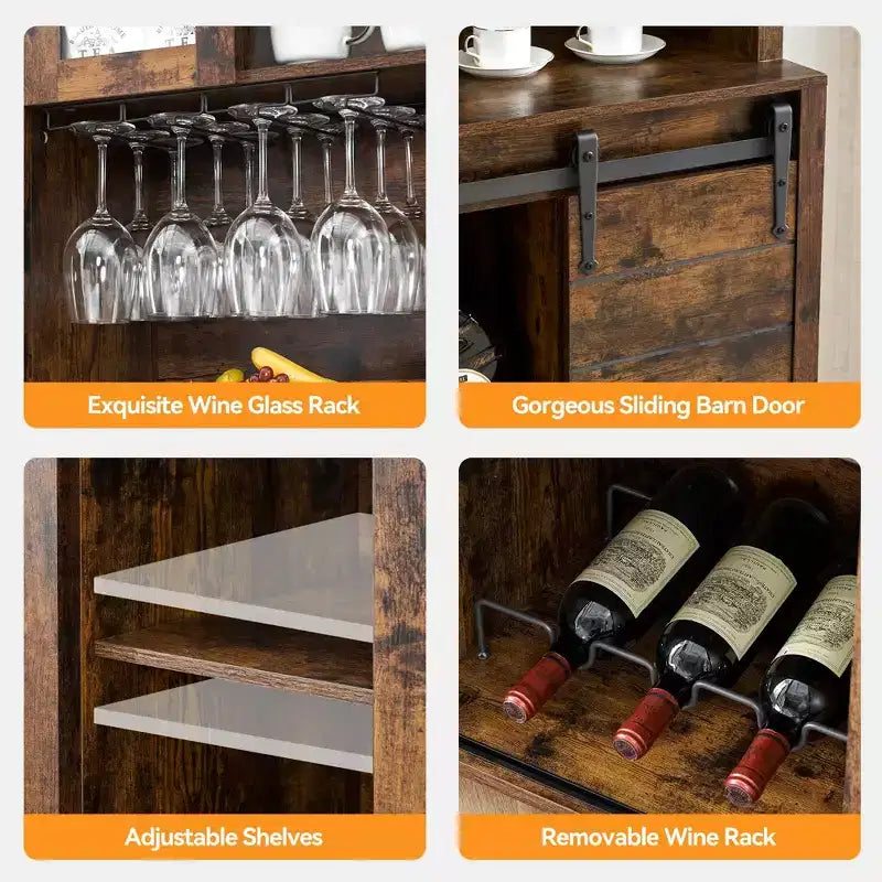 Meuble-bar à café autonome