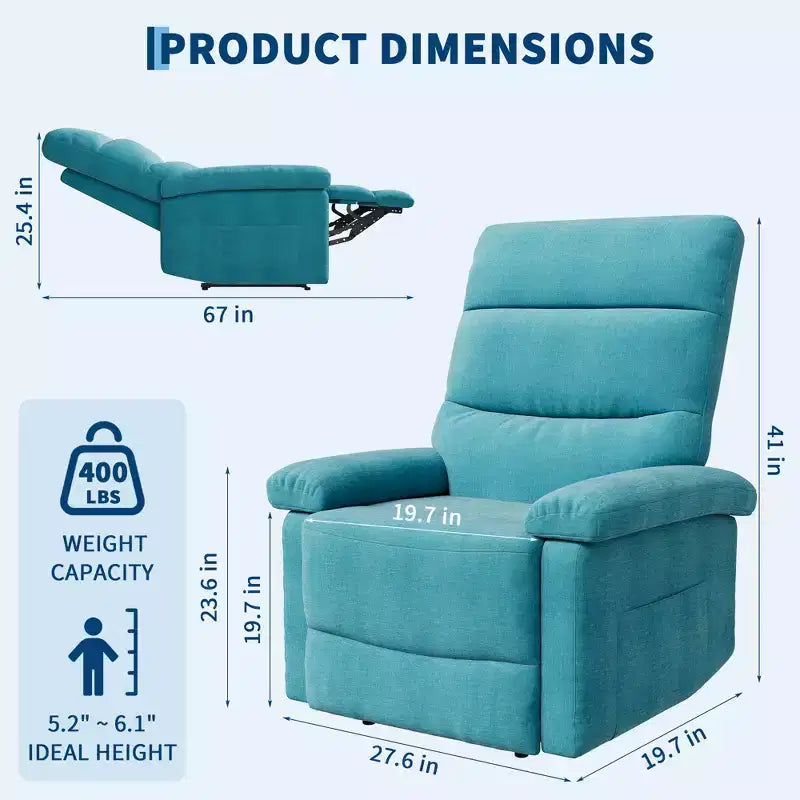 Fauteuil inclinable manuel