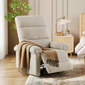 Manual Recliner Chair for Adults Adjustable Reclining Chair with Back Support Ergonomic for Living Room