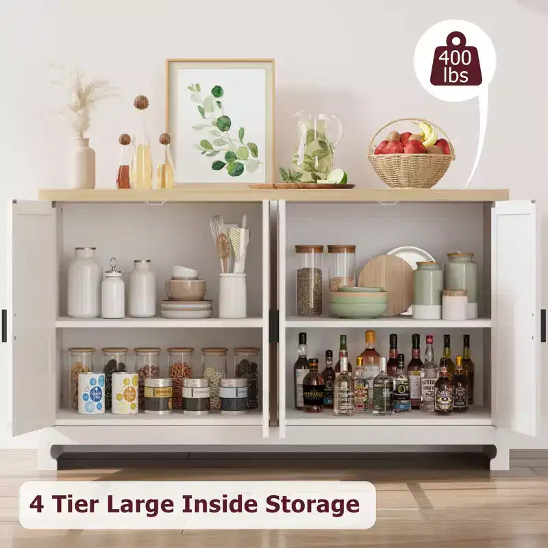 Armoire d'appoint en rotin