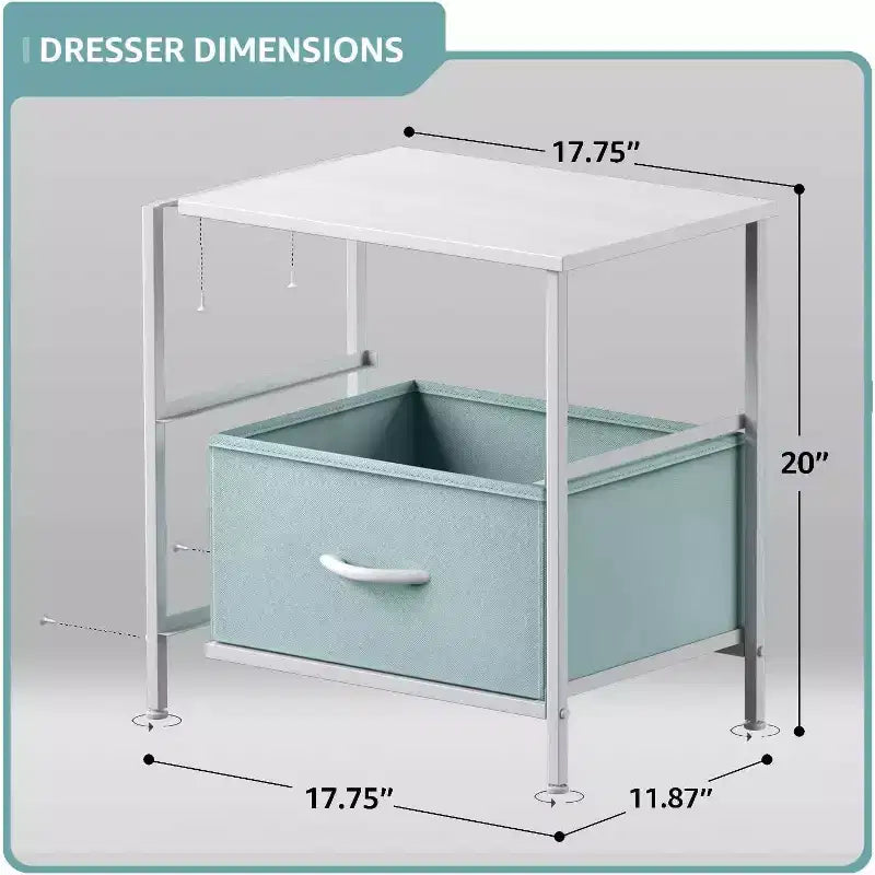 Tiroirs de table de chevet