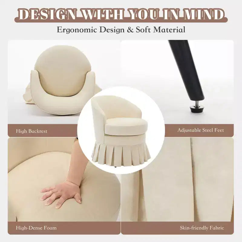 Petit fauteuil mignon du milieu du siècle moderne