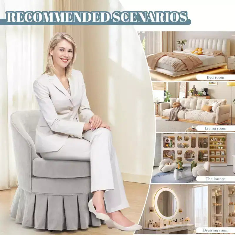 Petit fauteuil mignon du milieu du siècle moderne