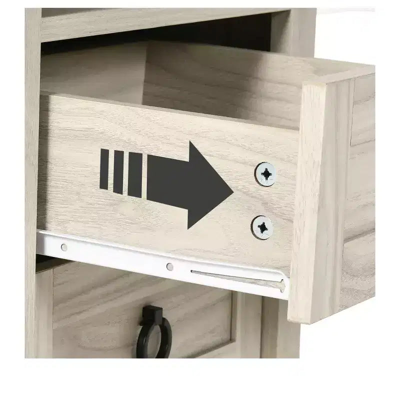 Table de chevet moderne minimaliste avec LED et port de charge pour chambre à coucher
