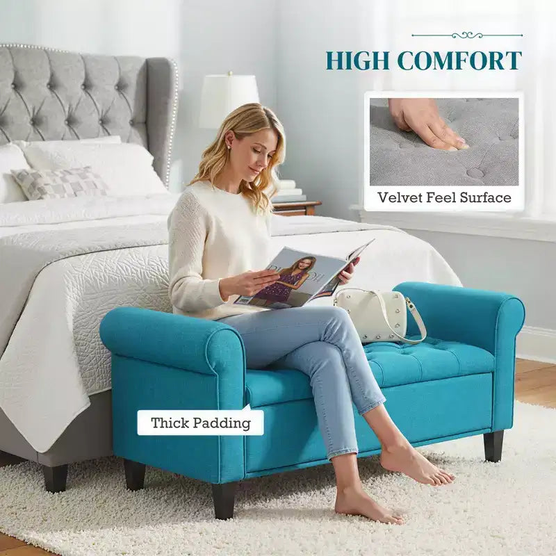 Pouf de rangement