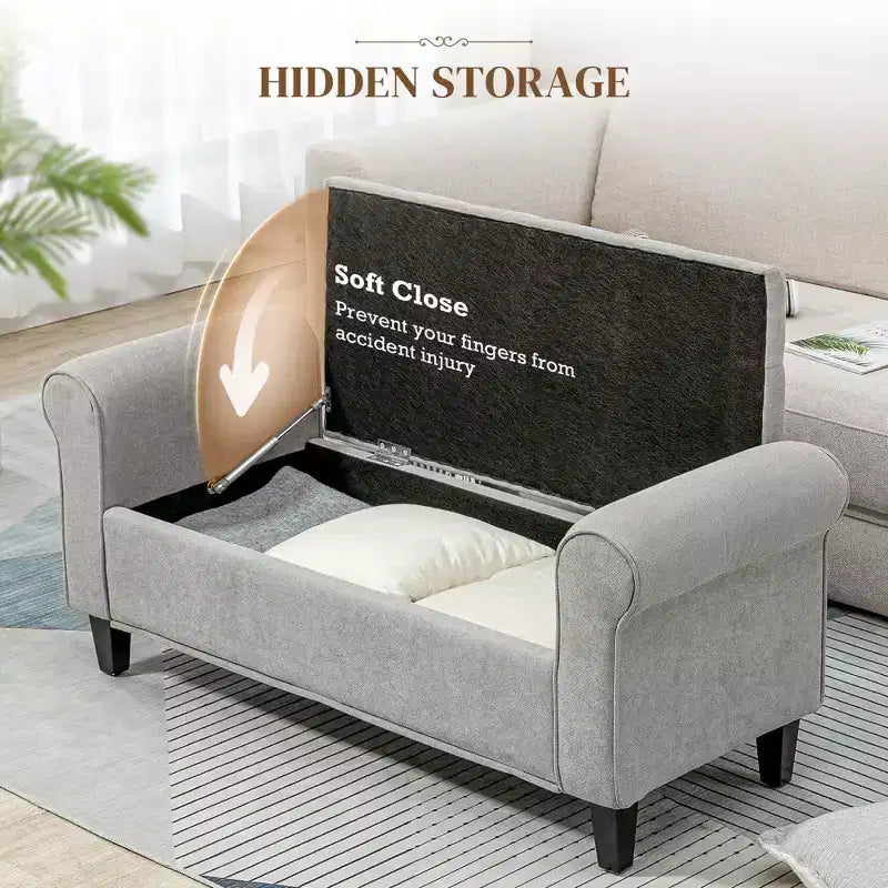 Pouf de rangement