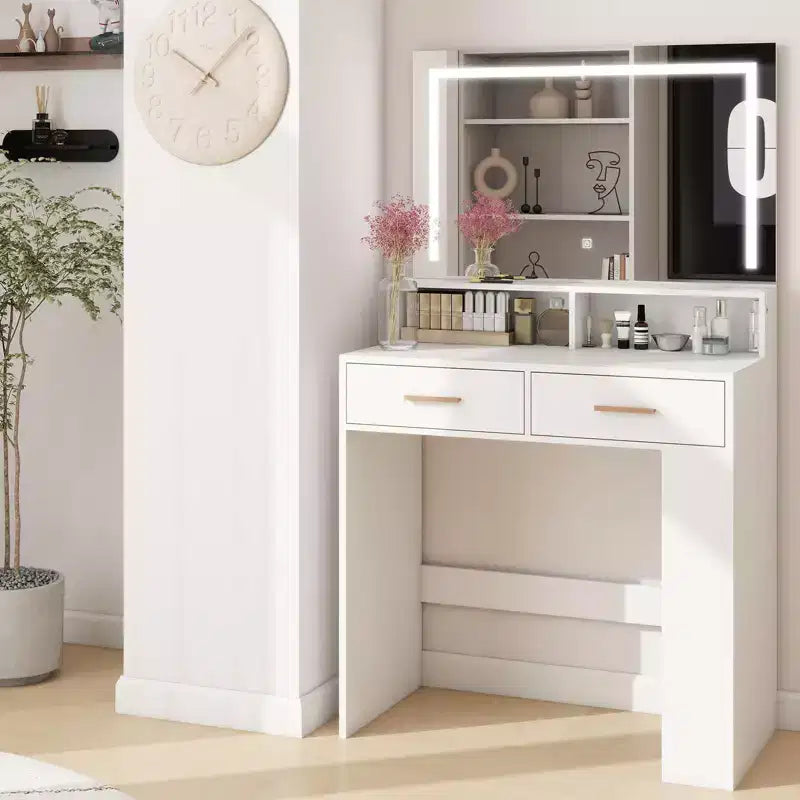 Coiffeuse avec miroir