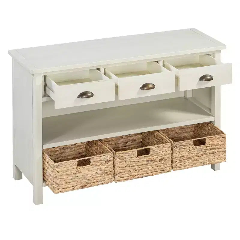 Console Rétro en Bois