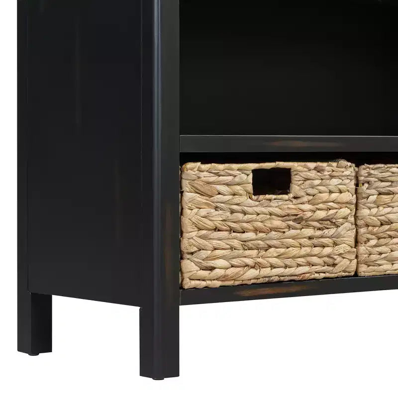 Console Rétro en Bois