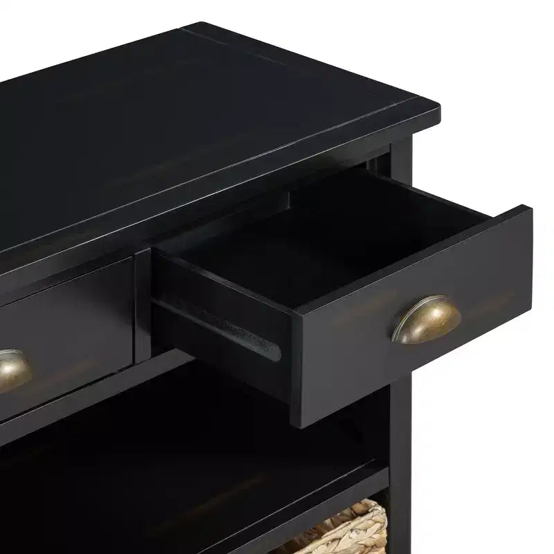 Console Rétro en Bois