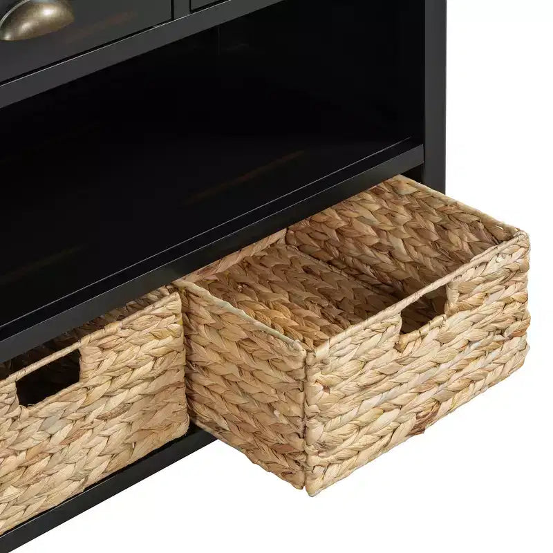 Console Rétro en Bois