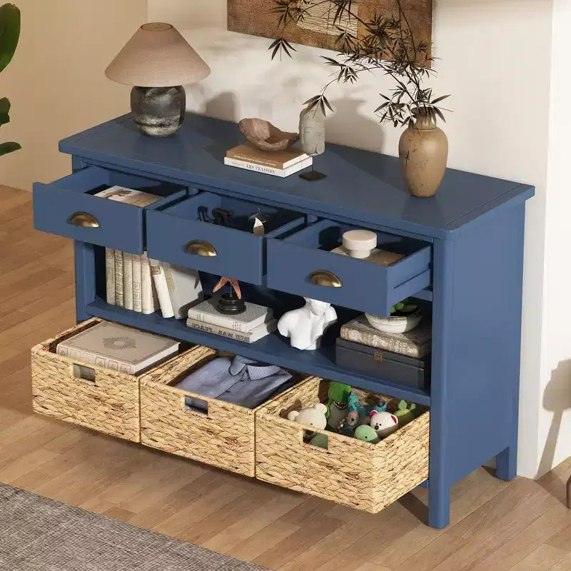 Console Rétro en Bois