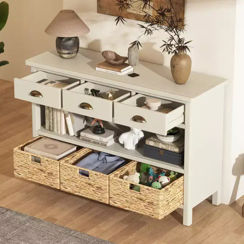 Console Rétro en Bois