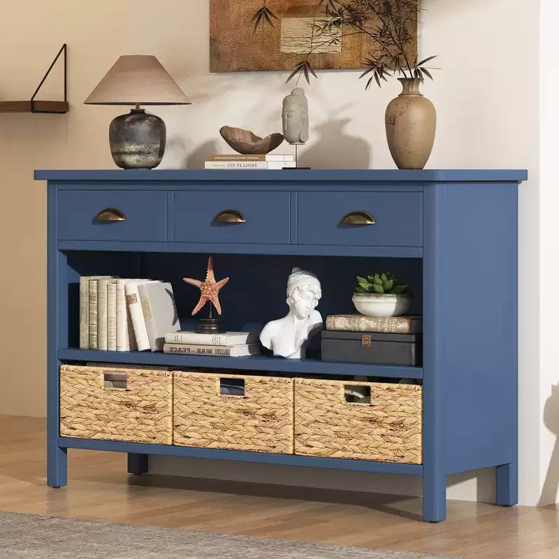 Console Rétro en Bois