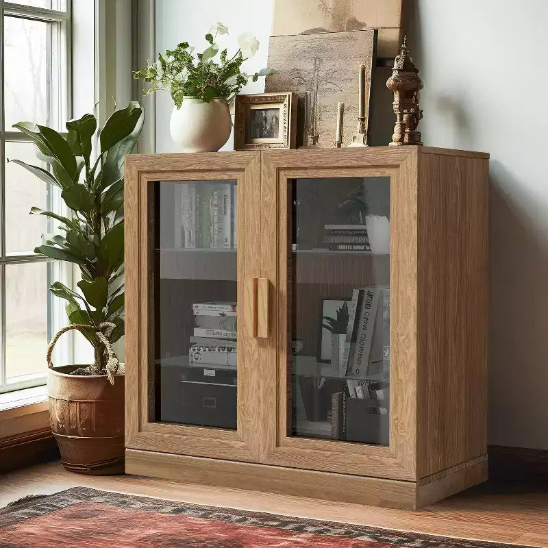 Meuble de rangement bibliothèque en bois moderne