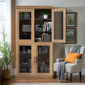 Meuble de rangement bibliothèque en bois moderne