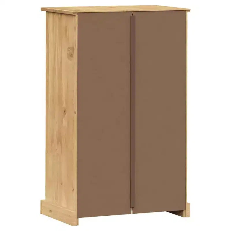 vidaXL Shoe Cabinet Shoe Storage Organizer with Doors VIGO Solid Wood Pine