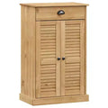 vidaXL Shoe Cabinet Shoe Storage Organizer with Doors VIGO Solid Wood Pine