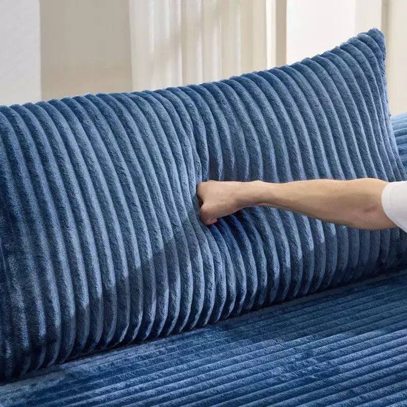 Karl Home |Modern King Size Convertible Sleeper Sofa Stackable Corduroy Sofa Bed