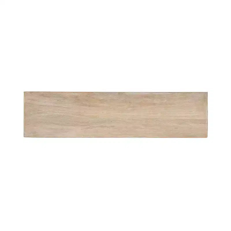 Kate and Laurel Burena Wood Floating Shelves, Natural, 2 Piece 24 Inch