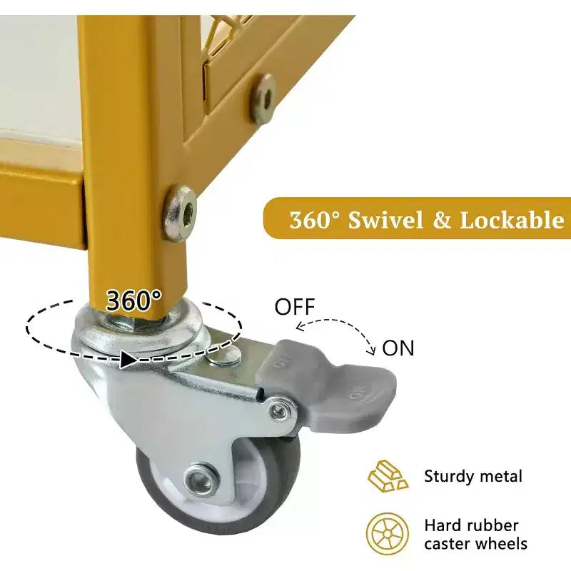 Manicure Table Nail Station with Electric Downdraft Vent, Cabinet, Storage Shelves, Wrist Cushion, Lockable Wheels, Nail Desk for Salons & Shops