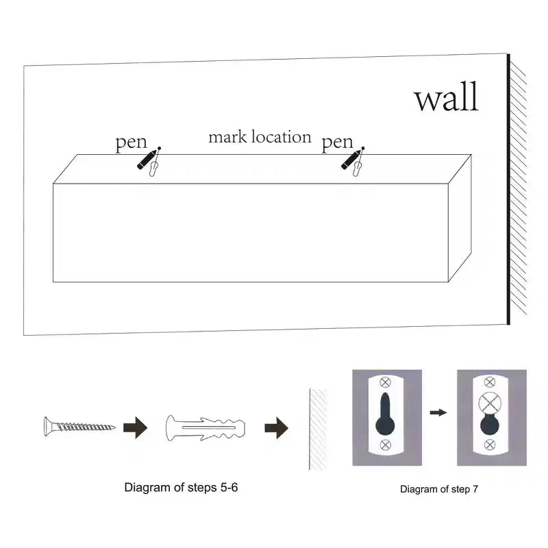 11.81 Maple Floating Shelf C invisible-bracket wood wall mount, perfect bathroom/bedroom/kitchen dcor or book/plant display, easy install.