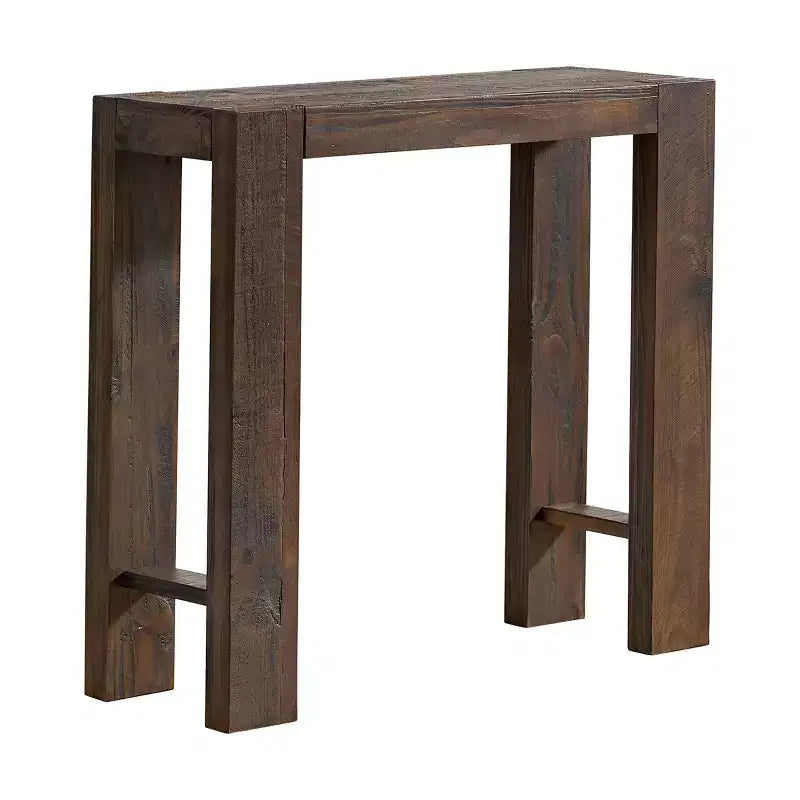 Alaterre Furniture Classic Solid Wood Console Table - 36 Inch Modern Farmhouse Small Entryway Table