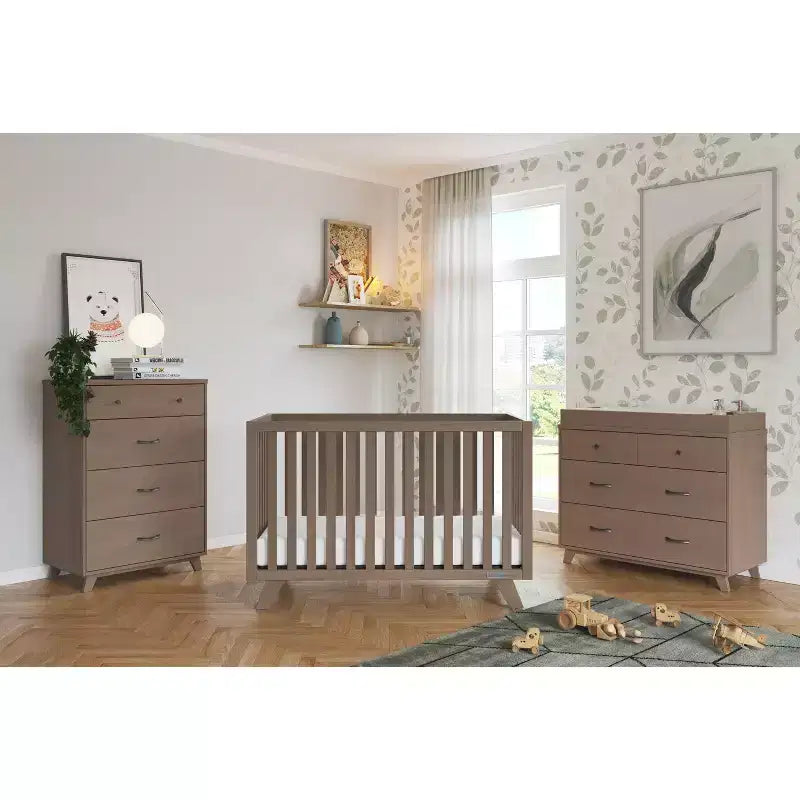 Child Craft SOHO 4 Drawer Chest for Nursery or Bedroom, Plenty of Storage, Anti-Tip Kit Included to Prevent Tipping, Non-Toxic, Baby Safe Finish