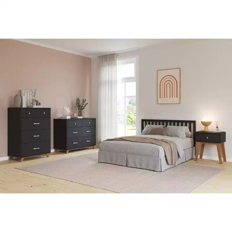 Child Craft SOHO 4 Drawer Chest for Nursery or Bedroom, Plenty of Storage, Anti-Tip Kit Included to Prevent Tipping, Non-Toxic, Baby Safe Finish