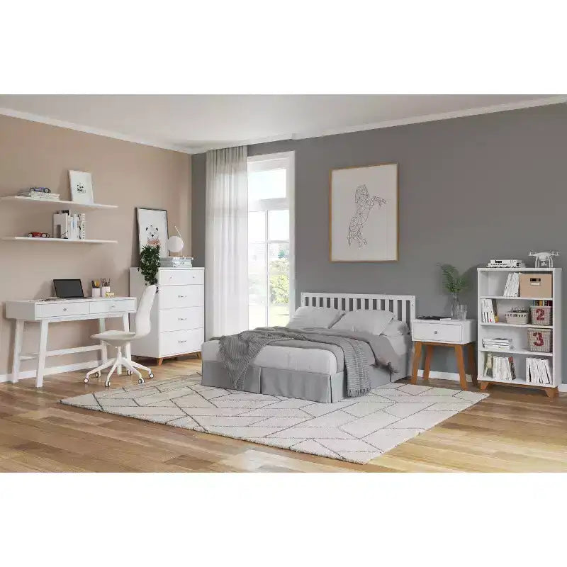 Child Craft SOHO 4 Drawer Chest for Nursery or Bedroom, Plenty of Storage, Anti-Tip Kit Included to Prevent Tipping, Non-Toxic, Baby Safe Finish