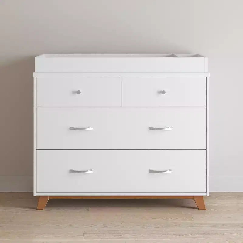 Child Craft Legacy Changing Table Topper, Convert Dresser into a Changing Table Surface, Securely Attaches, Non-Toxic, Baby Safe Finish