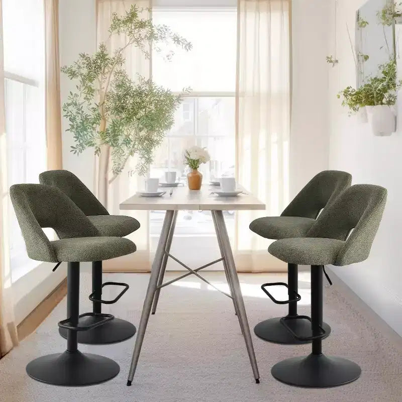 Tabourets de bar pivotants