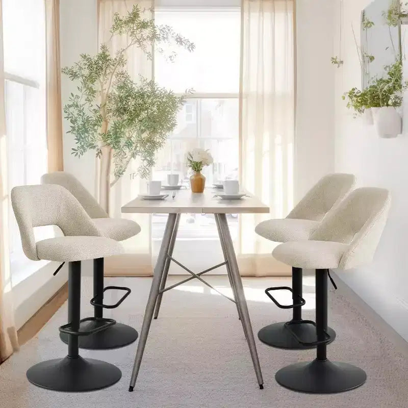 Tabourets de bar pivotants