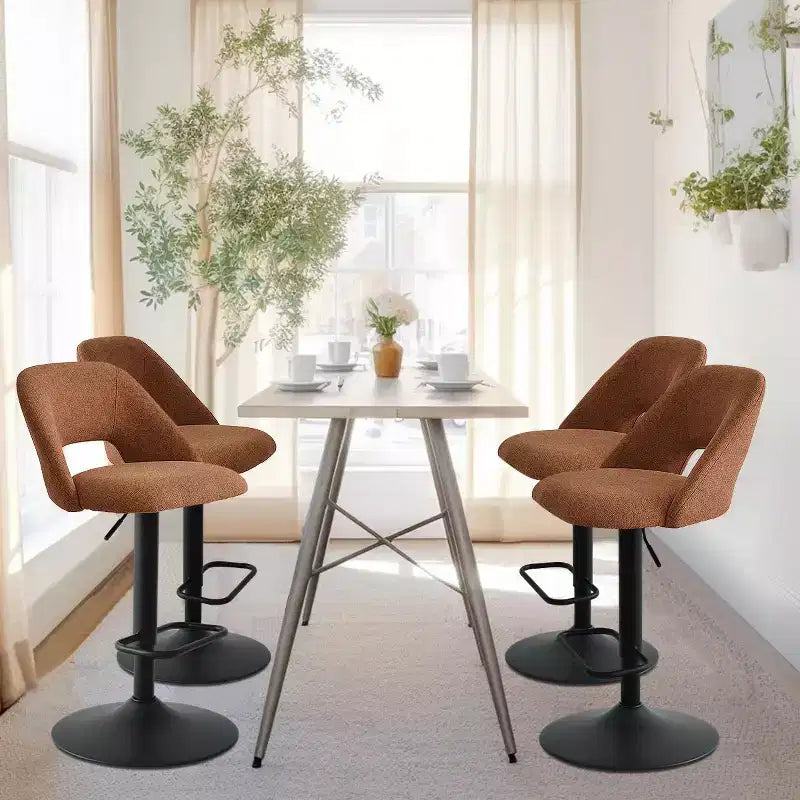 Tabourets de bar pivotants